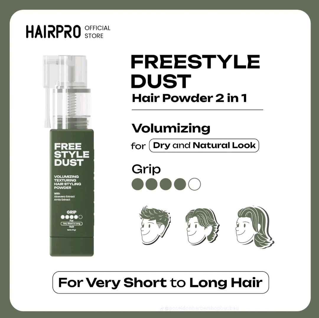 Freestyle Dust by HAIRNERDS PROFESSIONAL