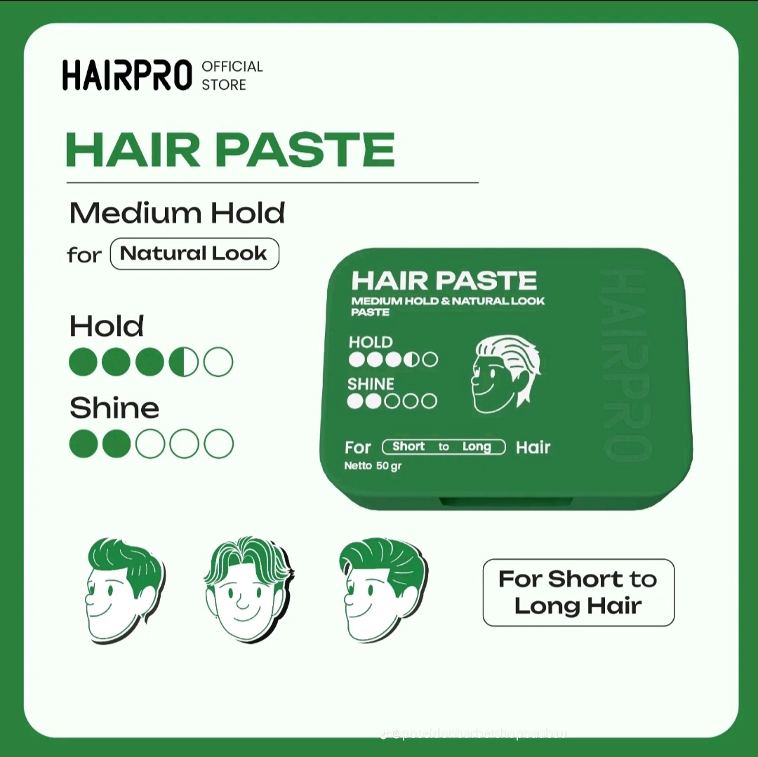 Hair Paste by HAIRNERDS PROFESSIONAL